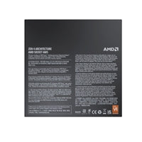 AMD Ryzen 7 7700X with Radeon Graphics, 8 Core Processor, 16 Threads, 4.5GHz up to 5.4GHz Boost, 40MB Cache, 105W, No Fan, Radeon Graphics