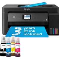 Epson Ecotank ET-15000 C11CH96401CA Printer, Colour, Wireless, A3, All-in-One inc Fax, Network, ADF, 6.8cm Touchscreen Panel