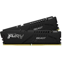 Kingston FURY Beast KF560C36BBE2K2-32 32GB (2x 16GB) DIMM System Memory, 6000MHz, DDR5, CL36, Black, Intel XMP, AMD EXPO