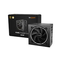 be quiet! Pure Power 13 M 550W is ATX 3.1 compliant and PCIe 5.1 compatible, 10-year manufacturer's warranty