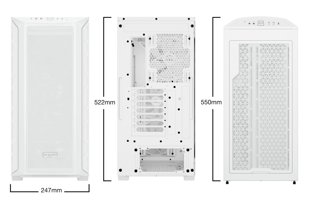 be quiet! Shadow Base 800 FX White Midi Tower