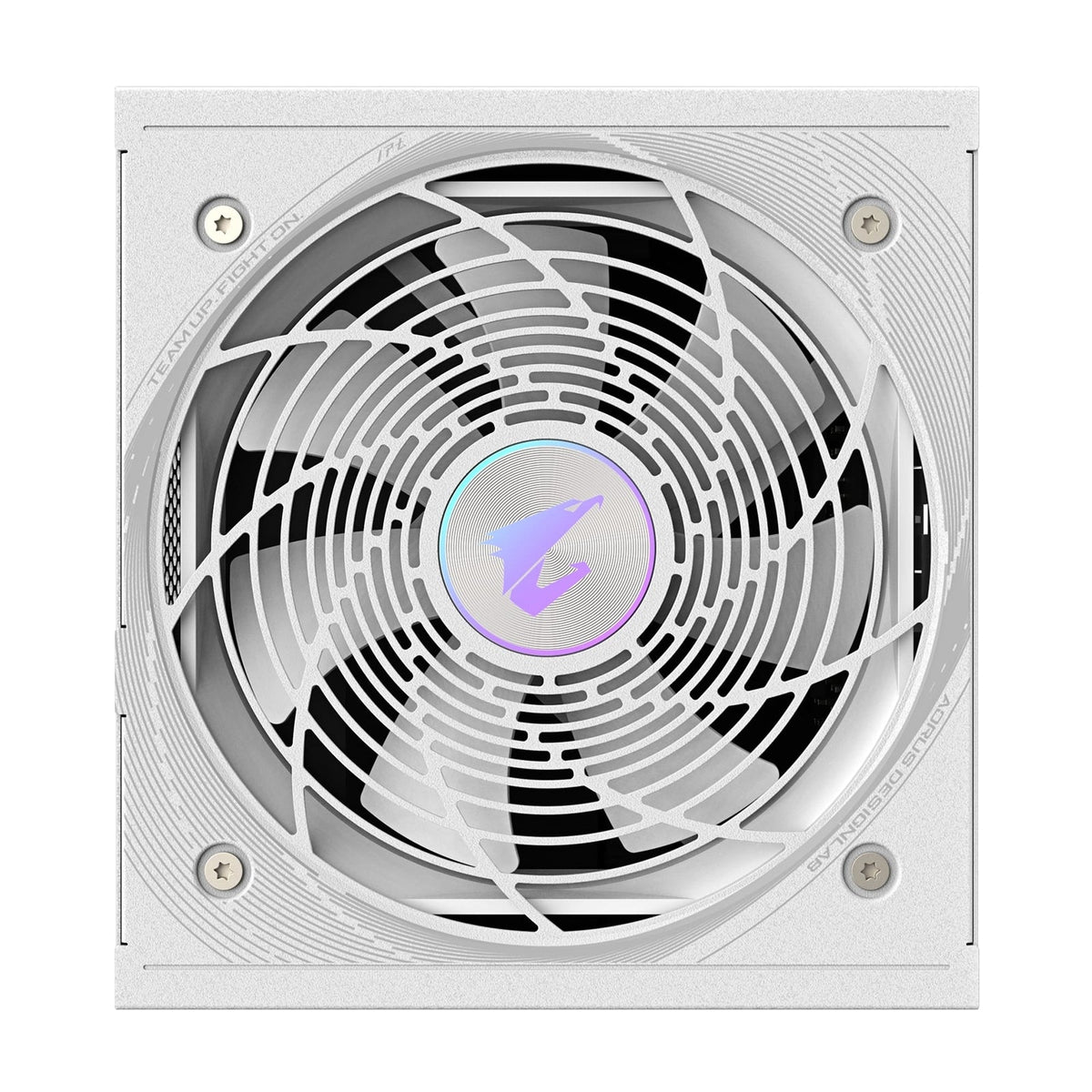Gigabyte AORUS ELITE ICE 850W White PSU - Fully Modular, 80 PLUS Platinum, ATX 3.1, PCIe 5.0 Ready, 12VHPWR, Silent 120mm FDB Fan, 10-Year Warranty
