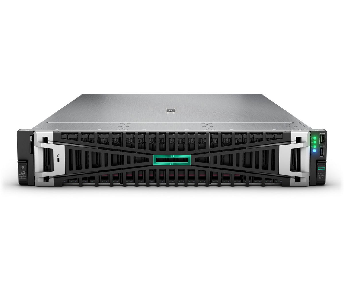 Hewlett Packard Enterprise ProLiant DL380 Gen11 6526Y 2.8GHz 16c 1P 128GB-R 8SFF NS204i-u NC BCM57416 2x1000W PS EU Server
