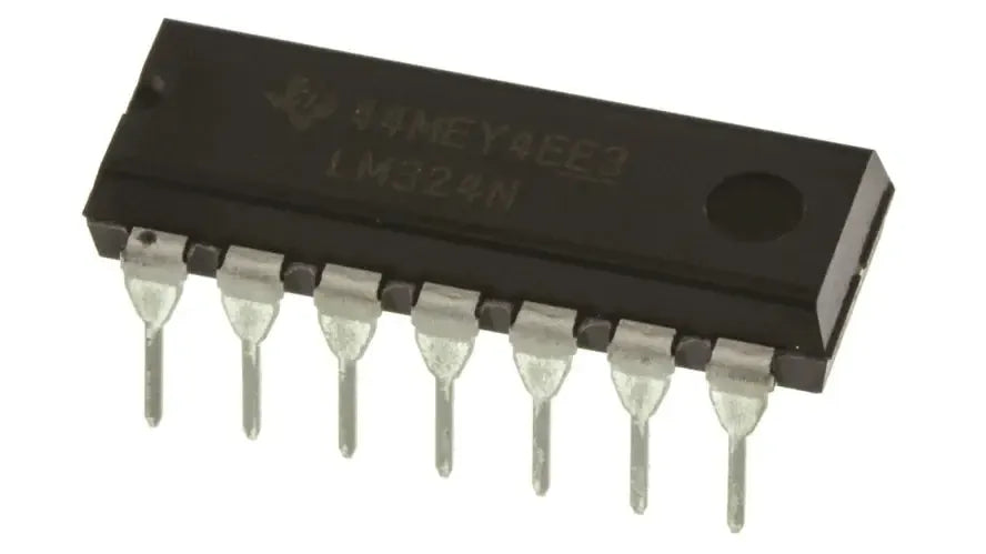 Texas Instruments LM324N Quad Op Amp PDIP-14 | 30V 1.2MHz