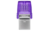 Kingston Technology DataTraveler 128GB microDuo 3C 200MB/s dual USB-A + USB-C
