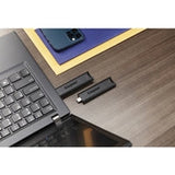 Kingston DTMAX/1TB DataTraveler Max 1TB USB-C USB Drive, USB3.2, Gen2, 1000MB/s, Black, Retail Boxed