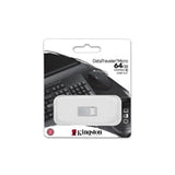 Kingston DTMC3G2/64GB 64GB DataTraveler Micro USB Flash Drive, USB 3.2, Metal Casing, Up to 200MB/s
