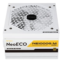 Antec NE1000G M, White, PCIe 5.0 Ready, Fully Modular, 80PLUS Gold, Single Rail, 83A, 120mm FDB Fan, ATX3.0 PSU