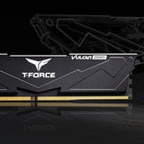 Team T-Force Vulcan FLBD532G6400HC40BDC01 32GB System Memory (2 x 16GB), DDR5 6400, 40-40-40-84, 1.35v, Black, Retail Boxed