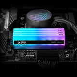 Adata LANCER NEON AX5U6400C3216G-DCLANRSG DDR5 6400MHz, 32GB, (2 x 16GB) CL32, 1.4v, Retail, Silver RGB System Memory, Using Eco-Friendly Material