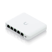 Ubiquiti USW-FLEX-2.5G-5 UniFi Flex 2.5G Ultra Compact 5 Port POE/USB-C Powered Managed Switch