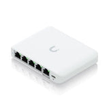 Ubiquiti USW-FLEX-2.5G-5 UniFi Flex 2.5G Ultra Compact 5 Port POE/USB-C Powered Managed Switch