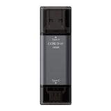 Team TX13128GC01 2 in 1 Dual OTG 128GB Flash Drive, X1 USB 3.2 Gen1, Type C & A, Plug and Play