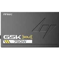 Antec GSK ATX3.1 750W Power Supply V2 - 80 PLUS Gold, Full Modular, PCIe 5.1, JP Capacitors, Zero RPM Manager, 7-Year Warranty
