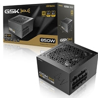 Antec GSK850 V2 850W Fully Modular ATX 3.1 Power Supply, 80 PLUS Gold, PCIe 5.1 Ready with 12V-2x6 Cable, Silent 120mm Fan, High-Performance PSU for Gaming PCs