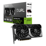 ASUS Dual -RTX5060TI-O8G NVIDIA GeForce RTX 5060 Ti 8 GB GDDR7