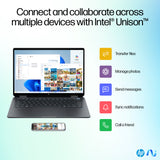 HP OmniBook Ultra Flip 14-fh0006na Copilot+ PC Intel Core Ultra 7 256V Hybrid (2-in-1) 35.6 cm (14") Touchscreen 3K 16 GB LPDDR5x-SDRAM 1 TB SSD Wi-Fi 7 (802.11be) Windows 11 Home Black, Grey