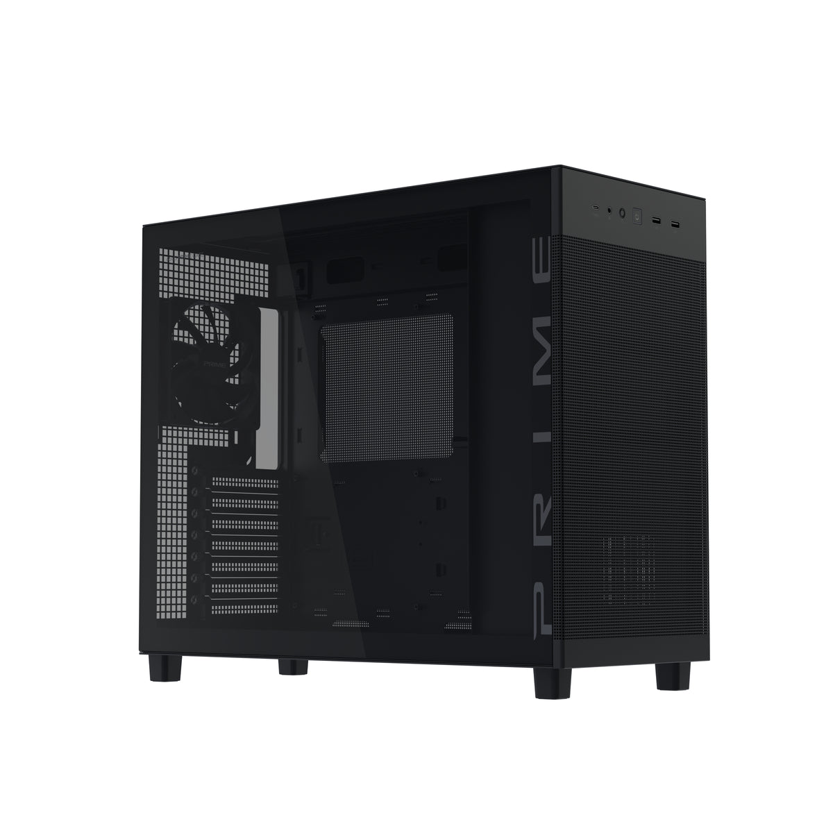 ASUS PRIME AP303 TG Black Midi Tower