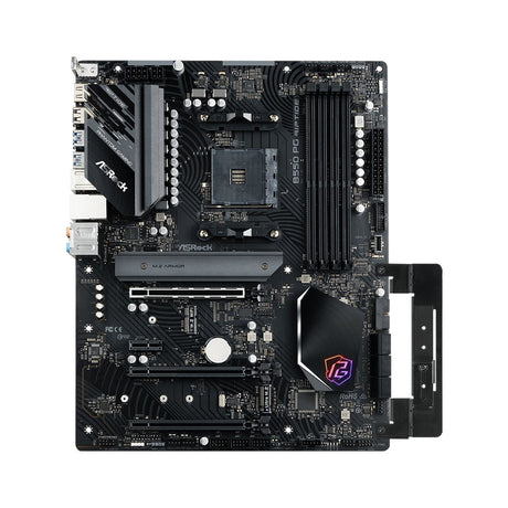 ASRock B550 PG RIPTIDE AMD AM4 Socket Motherboard, ATX, 4x DDR4 Slots, 2x M.2 Socket, 2.5GbE LAN, 1x HDMI Port