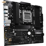 ASRock B850M Pro-A WiFi AMD AM5 Socket Motherboard, Micro-ATX, 4x DDR5 Slots, 3x M.2 Sockets, 2.5GbE LAN, Wi-Fi 6E, 1x DisplayPort / 1x HDMI Port