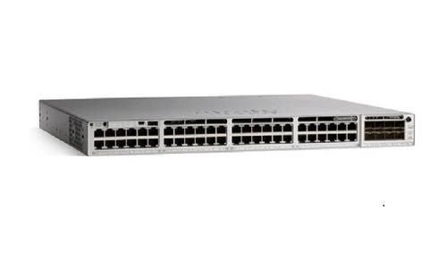 Cisco Catalyst 9300 48-port 12x mGig (100M/1G/2.5G/5G/10G) + 36x 10M/100M/1G copper with fixed 4x 10G/1G SFP+ uplinks, UPOE, Network Advantage, Refurbished