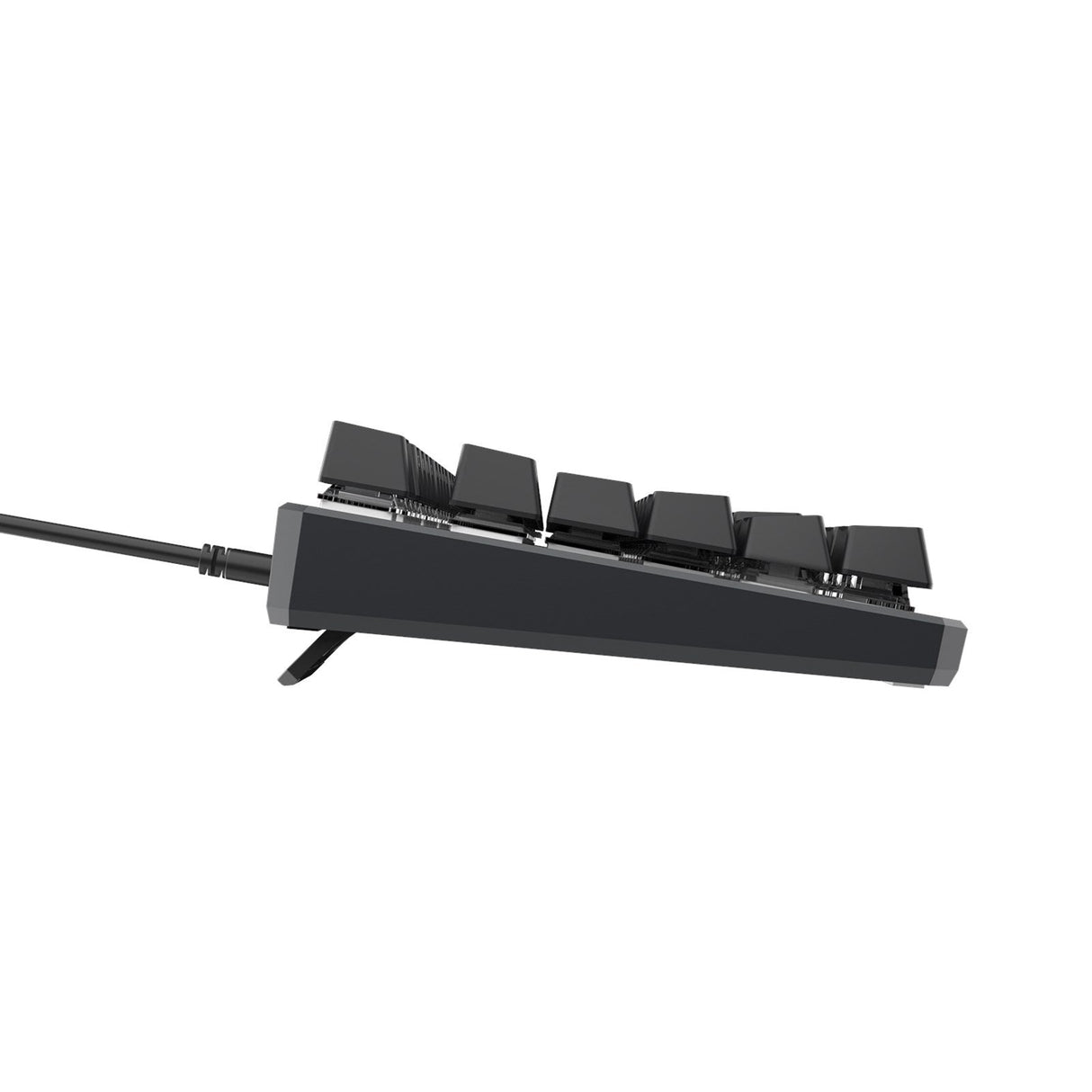 Tecware Phantom+ 80% TKL RGB Mechanical Gaming Keyboard with Wraith Red Switches Black