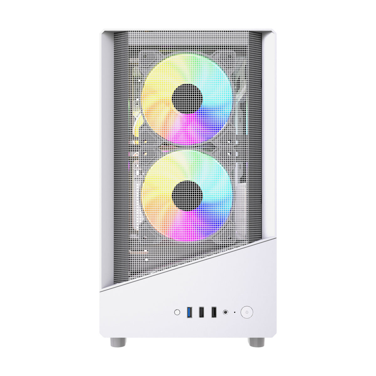 VIDA SPIRE M MATX WHITE GAMING CASE Micro Tower