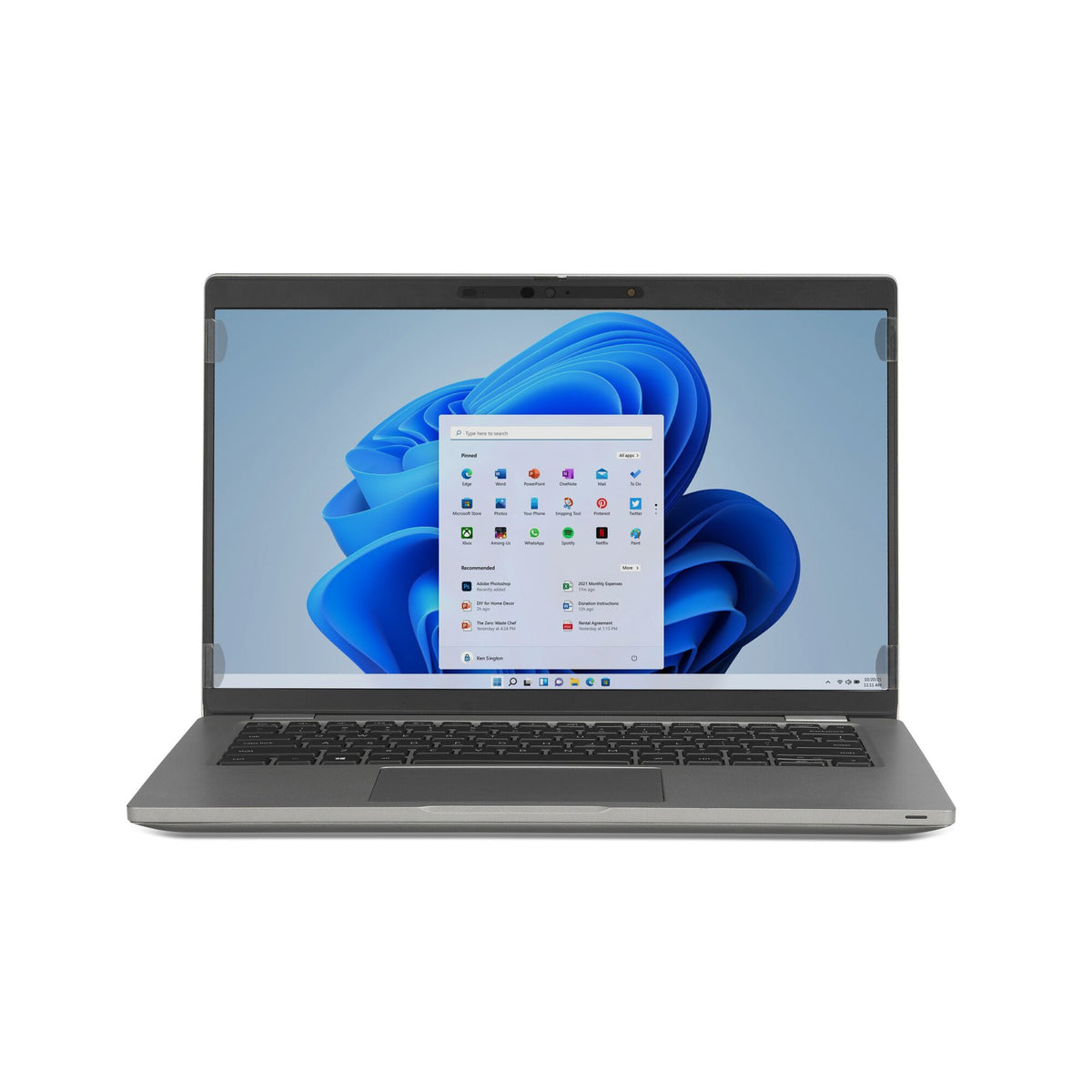 Kensington 2-way Removable Privacy Screen Filter for 13.3" Laptops 16:10