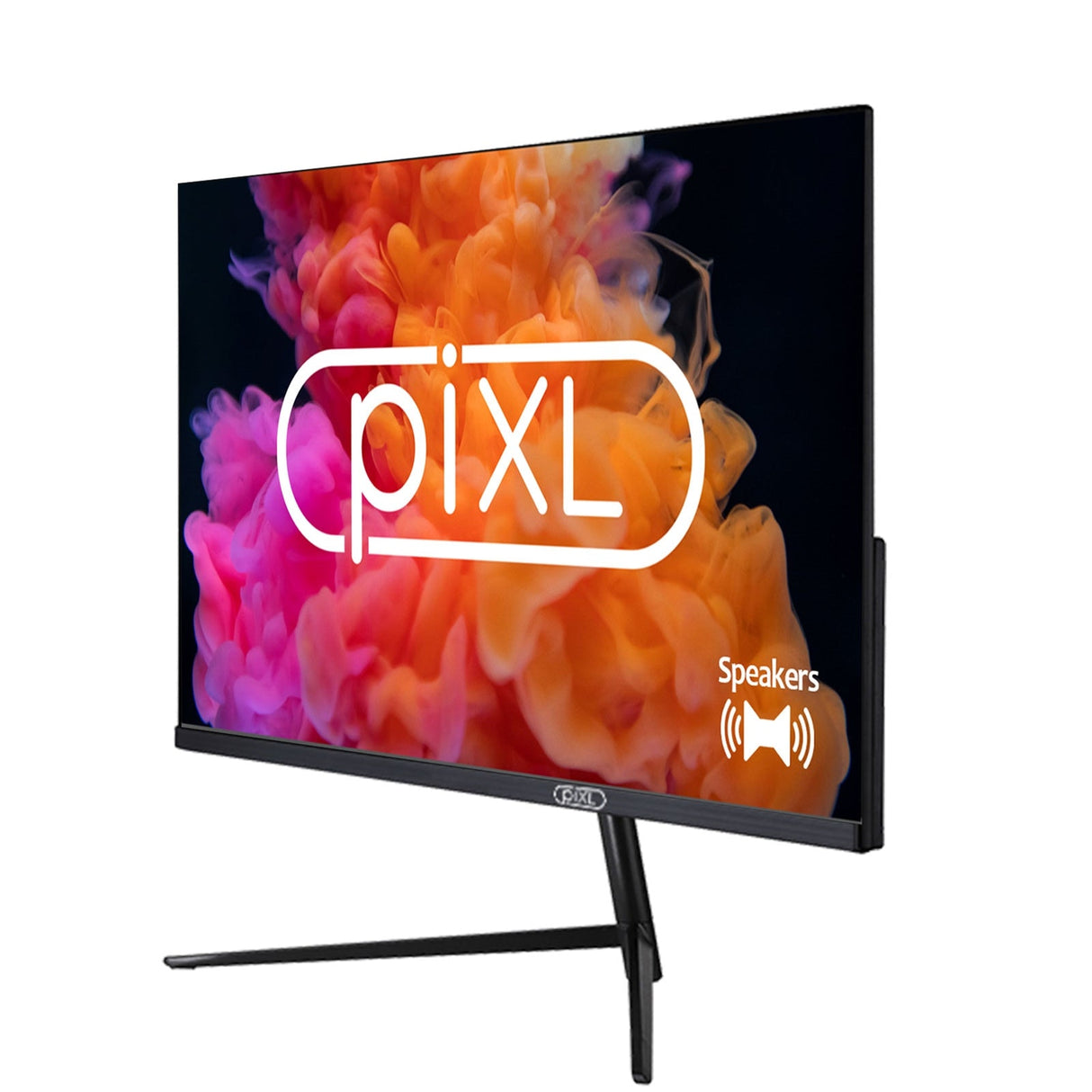 piXL PXD24VH 24 Inch Full HD 60Hz Widescreen Monitor with 1920 x 1080 Resolution, 6.5ms Response Time, Speakers, VGA & HDMI with Internal PSU